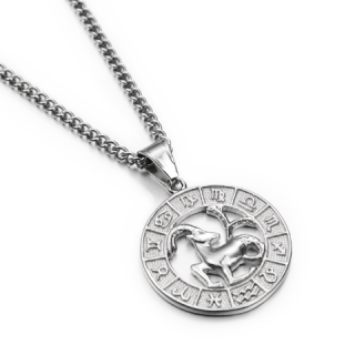 Přívěsek se znamením kozoroha + řetízek WJHP3093