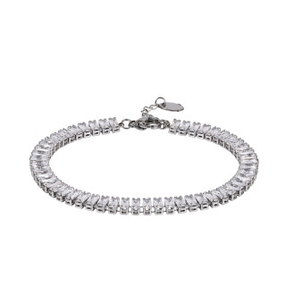 Stylový dámský náramek se zirkony MBSS223