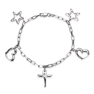 Ocelový náramek Spikes 3022