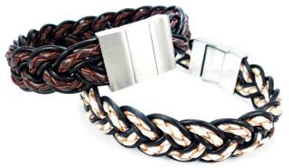 Kožený náramek Bandito 061