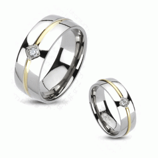 Titanový prsten Spikes 3087