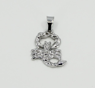 Stříbrný přívěsek se znamením štíra 308528004