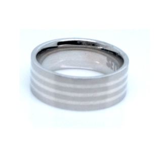 Ocelový prsten SET04