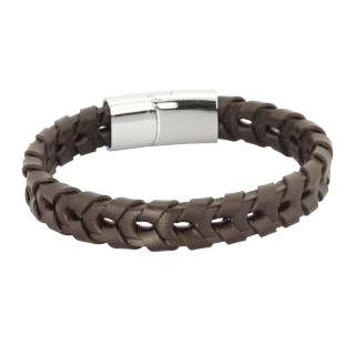 Kožený náramek pro muže BSS560BR