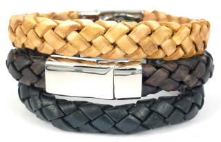Náramek z kůže Bandito 012