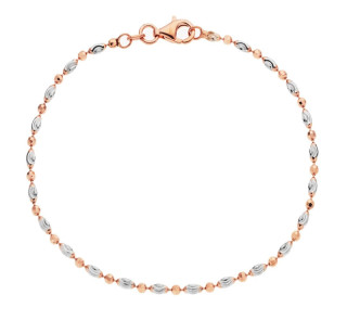 Dámský stříbrný náramek pozlacený 3052720005