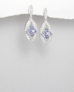 Stříbrné náušnice 52