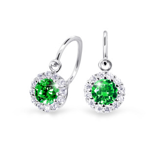 Náušničky pro miminko Cutie Jewellery C2745B-Green