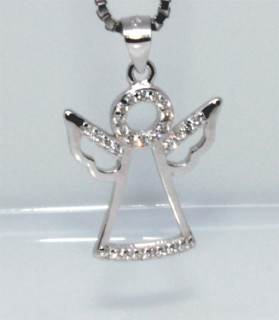 Přívěšek stříbrný anděl 307868