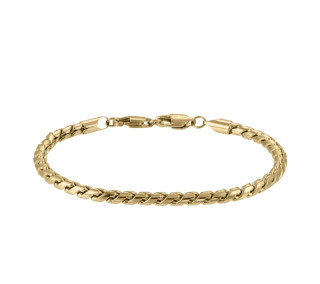 Minimalistický pozlacený náramek z chirurgické oceli BSS1120