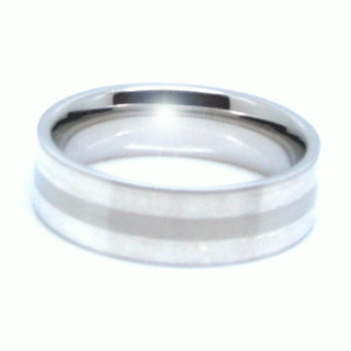 Ocelový prsten SET07
