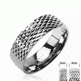 Titanový prsten Spikes 3500