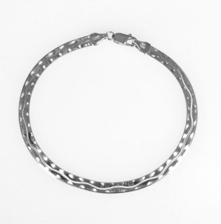 Náramek stříbro 925/000