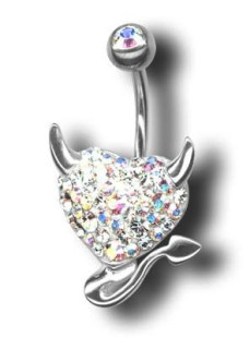 Piercing Swarovski ATC DEVILHEART A