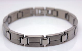 Titanový náramek na ruku SET3093