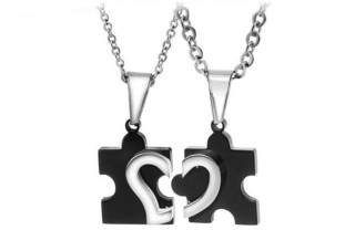 Přívěšky pro dva srdíčko JCFGX265