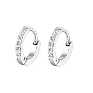 Dětské náušnice kroužky chirurgická ocel Brosway BHKE033