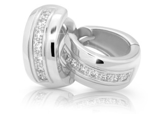 Náušnice stříbrné kroužky 2223