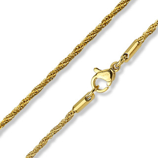 Dámský ocelový řetízek 24-GD