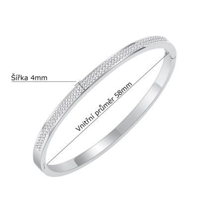 Náramek z chirurgické oceli SEGH991