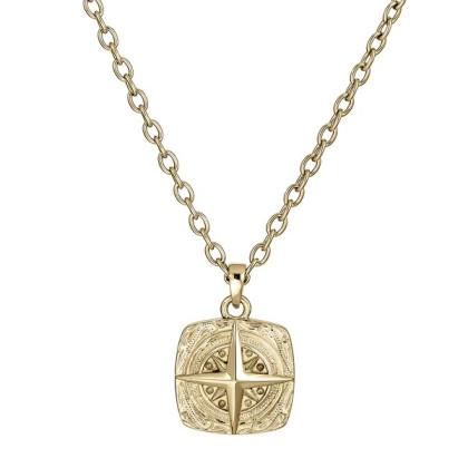 Ocelový náhrdelník směrová růžice Genco GPSS1609ST