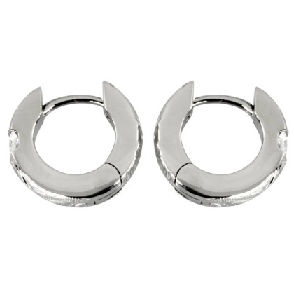 Náušnice kroužky se zirkony Genco GESS205ST