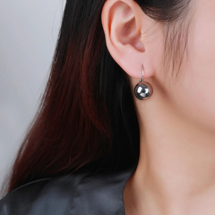 Dámské stříbrné náušnice kuličky 311633002