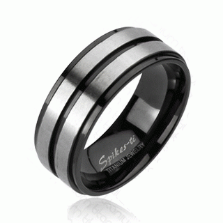 Prsten z titanu pro muže 3145