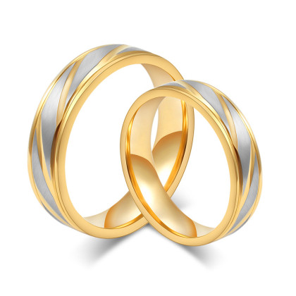 Svatební prsteny z chirugické oceli JCFCR013