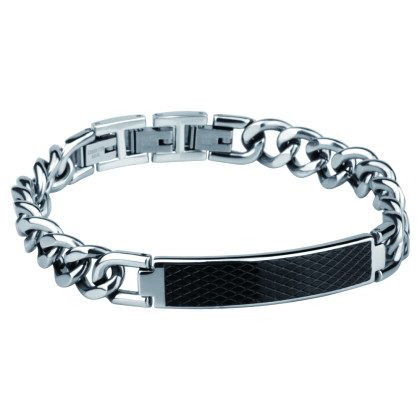 Pánský náramek z chirurgické oceli BSS275