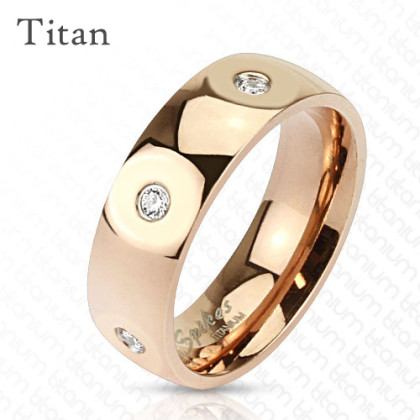 Titanový prsten Spikes 3699