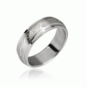 Ocelový prsten Spikes 310