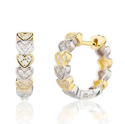 Stříbrné náušnice kroužky 3137470001