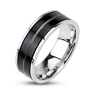Pánský ocelový prsten Spikes 0005