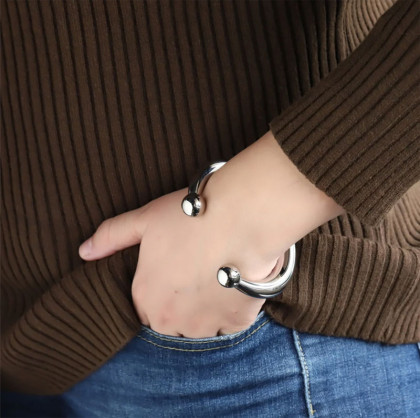 Stylový dámský náramek z chirurgické oceli MBSG36ST