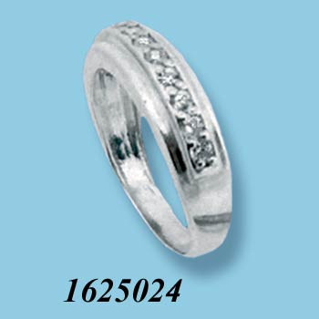 Stříbrný prsten se zirkony 1625024