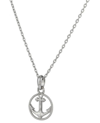 Ocelový přívěsek kotva + řetízek Genco GPSS1424ST