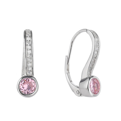 Stříbrné náušnice se zirkony 3115180001