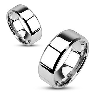 Ocelové snubní prsteny Spikes 0006