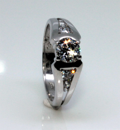 Zásnubní prsten stříbro 2352