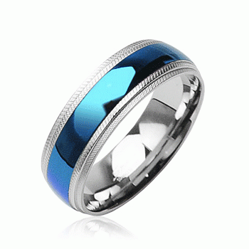 Ocelový prsten Spikes 0941