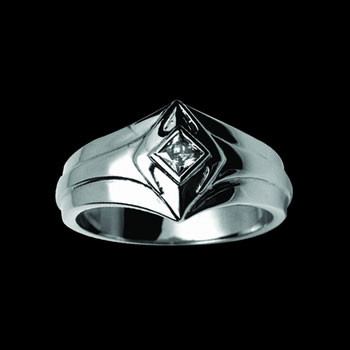 Ocelový prsten 091-cr