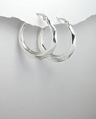 Stříbrné náušnice 4038