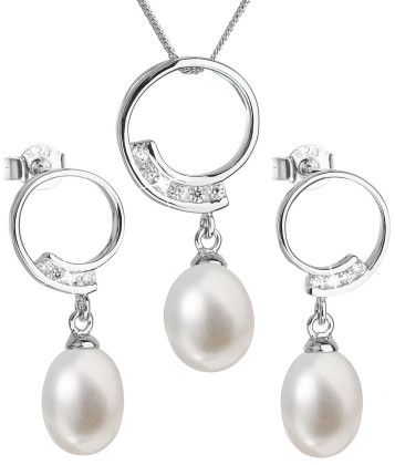 Perlové šperky stříbro 29030.1