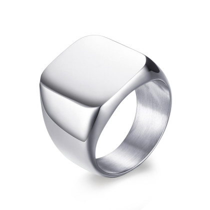 Ocelový pečetní prsten pro muže JCFCR294S