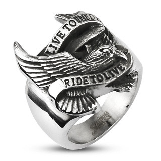 Motorkářský prsten 11894