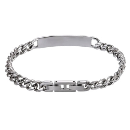 Moderní náramek z chirurgické oceli BSS1090