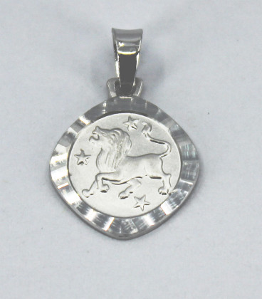 Stříbrný přívěsek znamení Lev 307877004