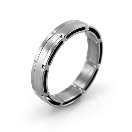 Ocelový prsten MCRSS035