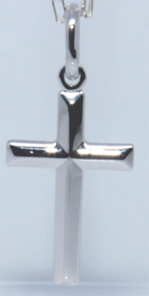 Stříbrný křížek na řetízek 303606